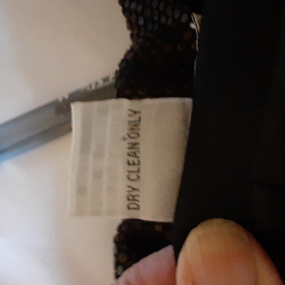 Focus 2000 size 10 blazer black/brown studded leopard print collar - Picture 9 of 9